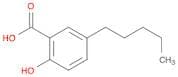 2-Hydroxy-5-pentylbenzoic acid