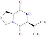 PYRROLO[1,2-A]PYRAZINE-1,4-DIONE, HEXAHYDRO-3-(1-METHYLETHYL)-, (3S,8AS)-