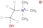 Ethan-1,1,2,2-d4-aminium, 2-hydroxy-N,N,N-trimethyl-, bromide (9CI)
