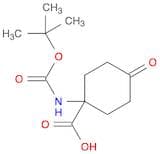 1-tert-Butoxycarbonylamino-4-oxo-cyclohexanecarboxylic acid