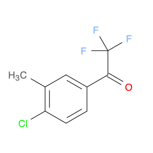 1-(4-chloro-3-methylphenyl)-2,2,2-trifluoroethan-1-one