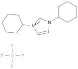1H-Imidazolium, 1,3-dicyclohexyl-, tetrafluoroborate(1-) (1:1)