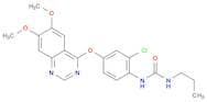 1-{2-Chloro-4-[(6,7-dimethoxyquinazolin-4-yl)oxy]phenyl}-3-propylurea