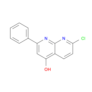 1,8-Naphthyridin-4-ol, 7-chloro-2-phenyl-