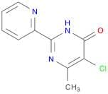 5-Chloro-6-methyl-2-(2-pyridyl)pyrimidin-4-ol