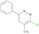 Pyridazine, 3-chloro-4-methyl-6-phenyl-