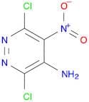 4-Pyridazinamine, 3,6-dichloro-5-nitro-