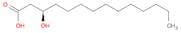 Tetradecanoic acid, 3-hydroxy-, (3R)-