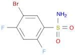 5-bromo-2,4-difluorobenzene-1-sulfonamide