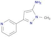 1-Methyl-3-(pyridin-3-yl)-1H-pyrazol-5-amine