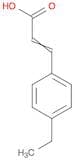 2-Propenoic acid, 3-(4-ethylphenyl)-