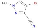 1H-Pyrazole-3-carbonitrile, 4-bromo-1-methyl-