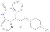 6H-Pyrido[2,3-b][1,4]benzodiazepin-6-one, 5,11-dihydro-11-[2-(4-methyl-1-piperazinyl)acetyl]-
