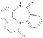 6H-Pyrido[2,3-b][1,4]benzodiazepin-6-one, 11-(2-chloroacetyl)-5,11-dihydro-
