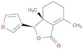 1(3H)-Isobenzofuranone, 3-(3-furanyl)-3a,4,5,6-tetrahydro-3a,7-dimethyl-, (3R,3aR)-