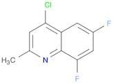 Quinoline, 4-chloro-6,8-difluoro-2-methyl-
