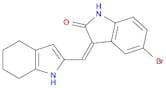 2H-Indol-2-one, 5-bromo-1,3-dihydro-3-[(4,5,6,7-tetrahydro-1H-indol-2-yl)methylene]-, (3Z)-
