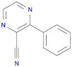 2-Pyrazinecarbonitrile, 3-phenyl-