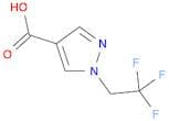 1H-Pyrazole-4-carboxylic acid, 1-(2,2,2-trifluoroethyl)-