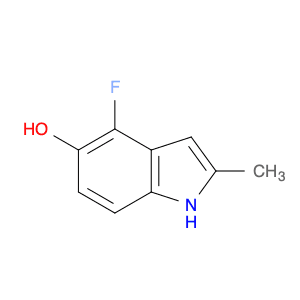 1H-Indol-5-ol, 4-fluoro-2-methyl-