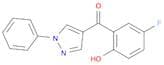 Methanone, (5-fluoro-2-hydroxyphenyl)(1-phenyl-1H-pyrazol-4-yl)-