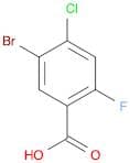 Benzoic acid, 5-bromo-4-chloro-2-fluoro-