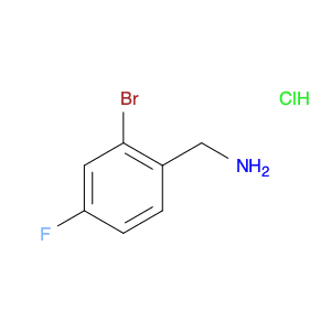 2-Bromo-4-fluorobenzylamine, HCl
