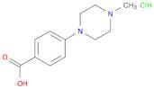 4-(4-Methylpiperazin-1-yl)benzoic acid, HCl