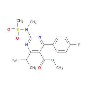 5-Pyrimidinecarboxylic acid, 4-(4-fluorophenyl)-6-(1-methylethyl)-2-[methyl(methylsulfonyl)amino]-…