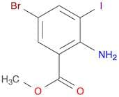 Benzoic acid, 2-amino-5-bromo-3-iodo-, methyl ester