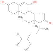Stigmast-5-ene-3,7,16-triol, (3β,7α,16β,24ξ)- (9CI)