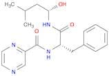 N-((S)-1-(((S)-1-Hydroxy-3-methylbutyl)amino)-1-oxo-3-phenylpropan-2-yl)pyrazine-2-carboxamide