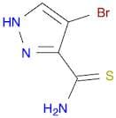 4-bromo-1H-pyrazole-5-carbothioamide