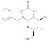 α-D-Glucopyranoside, phenylmethyl 2-(acetylamino)-2,4-dideoxy-4-fluoro-
