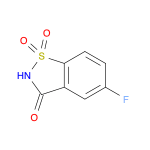 5-Fluorobenzo[d]isothiazol-3(2H)-one 1,1-dioxide