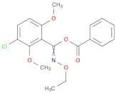 Benzoic acid, anhydride with 3-chloro-N-ethoxy-2,6-dimethoxybenzenecarboximidic acid