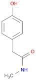 Benzeneacetamide, 4-hydroxy-N-methyl-