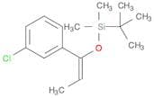 Benzene, 1-chloro-3-[(1Z)-1-[[(1,1-dimethylethyl)dimethylsilyl]oxy]-1-propen-1-yl]-