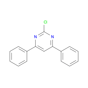 Pyrimidine, 2-chloro-4,6-diphenyl-