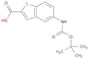 5-((tert-Butoxycarbonyl)amino)benzo[b]thiophene-2-carboxylic acid