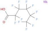 Hexanoic acid, 2,2,3,3,4,4,5,5,6,6,6-undecafluoro-, sodium salt (1:1)