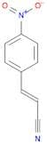 2-Propenenitrile, 3-(4-nitrophenyl)-, (2E)-
