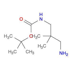Carbamic acid, N-(3-amino-2,2-dimethylpropyl)-, 1,1-dimethylethyl ester