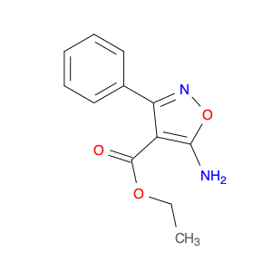 4-Isoxazolecarboxylic acid, 5-amino-3-phenyl-, ethyl ester
