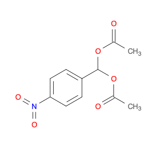 Methanediol, 1-(4-nitrophenyl)-, 1,1-diacetate