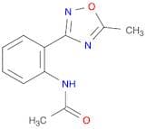 N-(2-(5-Methyl-1,2,4-oxadiazol-3-yl)phenyl)acetamide