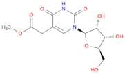5-Pyrimidineacetic acid, 1,2,3,4-tetrahydro-2,4-dioxo-1-β-D-ribofuranosyl-, methyl ester