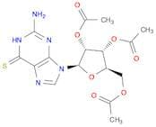 Guanosine, 6-thio-, 2',3',5'-triacetate (9CI)