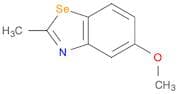 Benzoselenazole, 5-methoxy-2-methyl-