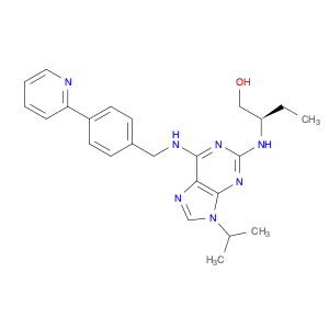 1-Butanol, 2-[[9-(1-methylethyl)-6-[[[4-(2-pyridinyl)phenyl]methyl]amino]-9H-purin-2-yl]amino]-, (…